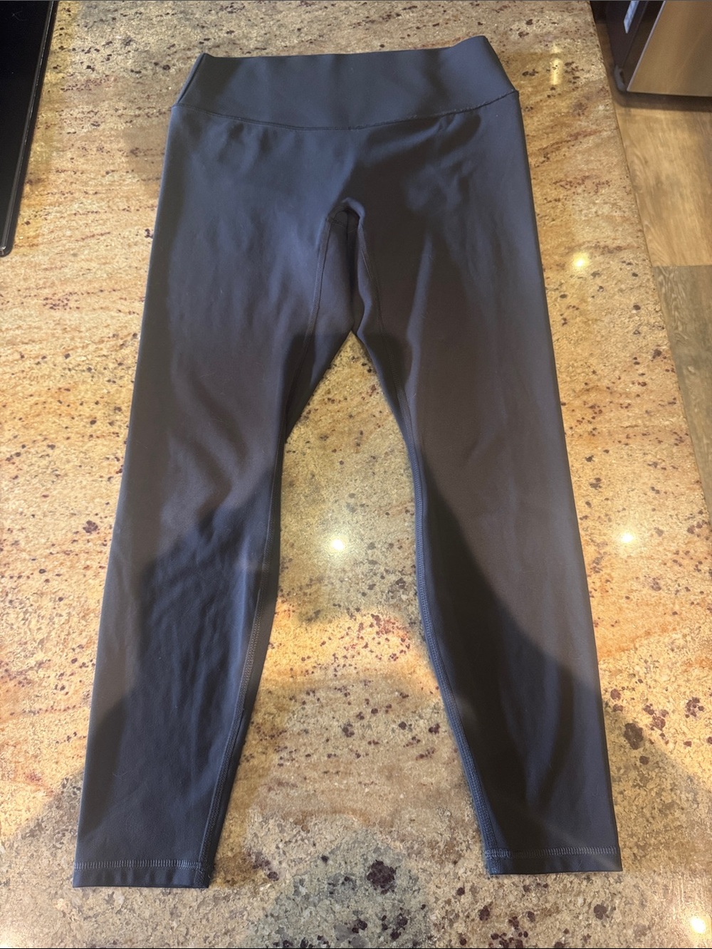 Fabletics Charcoal High-Waist Performance Leggings